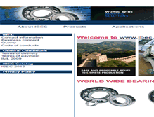 Tablet Screenshot of ibec.cn